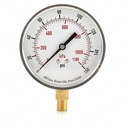 D1348 Pressure Gauge Test 3-1/2 In