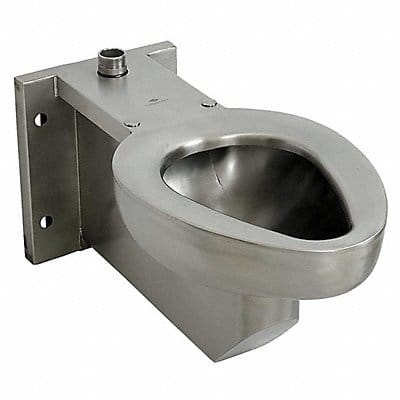 Prison Toilet SS Top Spud Wall Mount