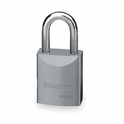 Keyed Padlock 29/32 in Rectangle Silver