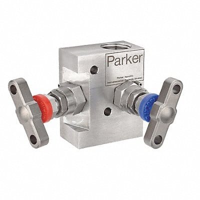 Manifold Valve 1/2 In FNPT Height 4 In