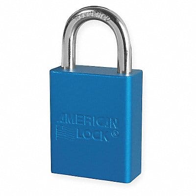 D1916 Lockout Padlock KD Blue 1-7/8 H