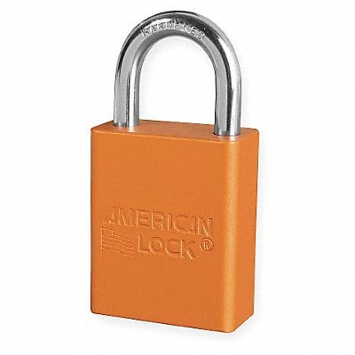 D1916 Lockout Padlock KD Orange 1-7/8 H