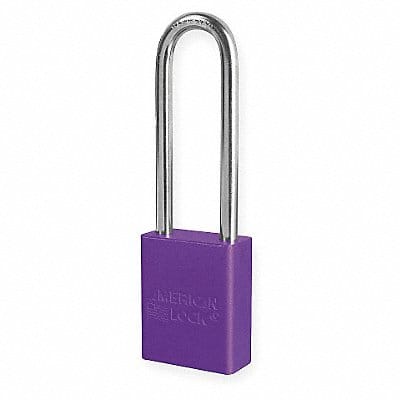 D8965 Lockout Padlock KA Purple 1-7/8 H