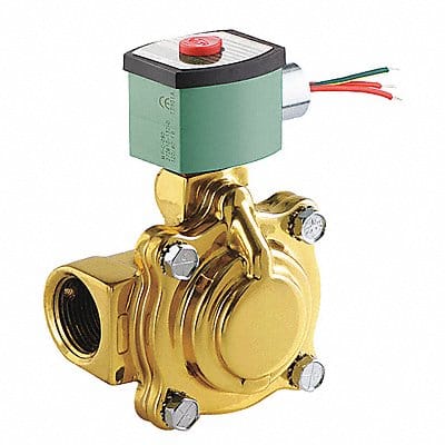 Solenoid Valve Brass NC Air Inert Gas