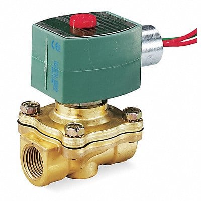 High Vacuum Solenoid Valve Brass NO Air