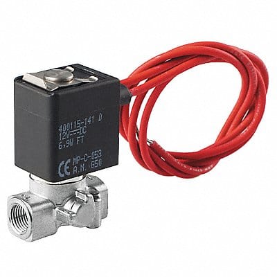 Solenoid Valve SS NC Air Inert Gas