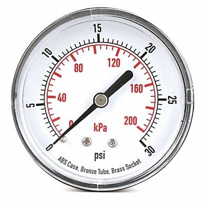 Pressure Gauge Test 2-1/2 In