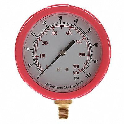 D1382 Pressure Gauge Test 4 In