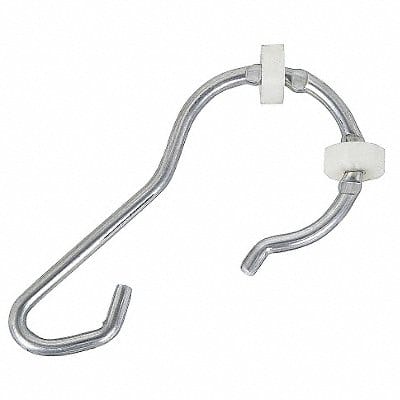 Shower Curtain Hooks 1 3/5 in W PK13