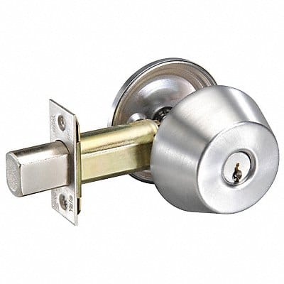 Deadbolt Med.Duty Satin Chrome