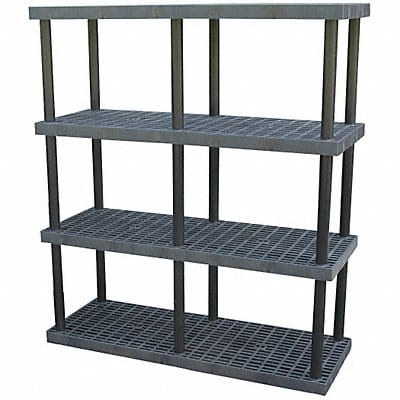 PlstcShelf 24inx75inx66inShlfLdCp 1850lb