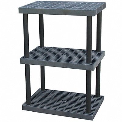 Plstc Shelf 24inx51inx36inShlfLdCp 250lb