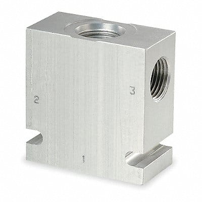 Valve Base 3/4-16 SAE Steel 10-3 Cavity