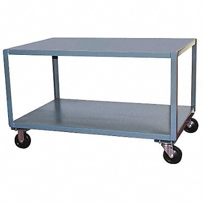 Mobile Table 2400 lb 37 in L 25 in W