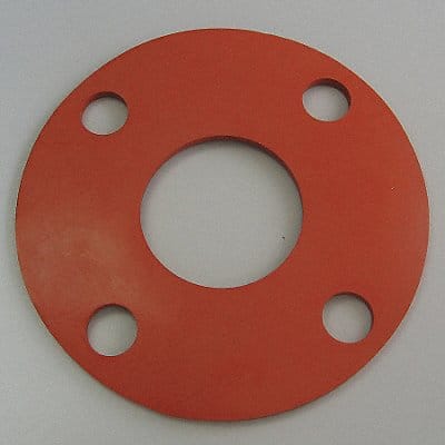 Flange Gasket Full Face 8 In Silicone