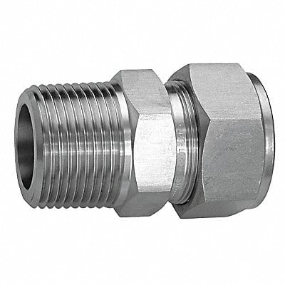 Connector 316 SS LET-LOKxM 10mmx1/2In