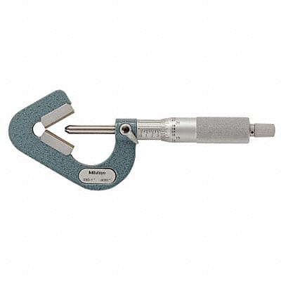 V-Anvil Micrometer 0.09-1 In 0.0001