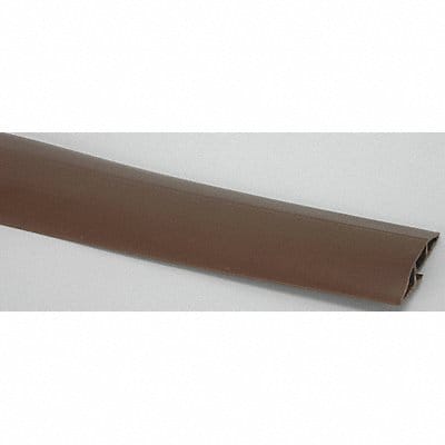 Cable Protector 1 Channel Brown 10 ft.L