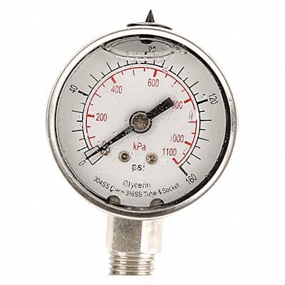 D1359 Pressure Gauge Liquid Filled 2 In