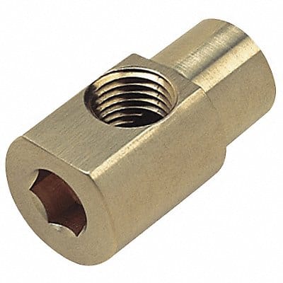 90 Hex Key Elbow Brass 1/16 Female NPT