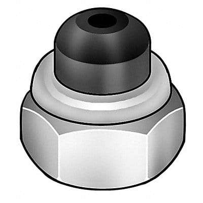 LkNt Znc Stl 5/16 -18 1/2x1/2in 25PK