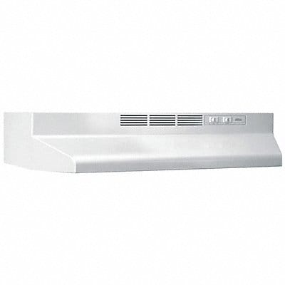 Economy Lighted Range Hood Steel 120 V