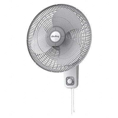 Wall Mount Fan 3 Speeds 16 Blade Dia