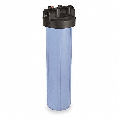 Filter Housing 23 1/4 H 7 1/2 Dia Blue