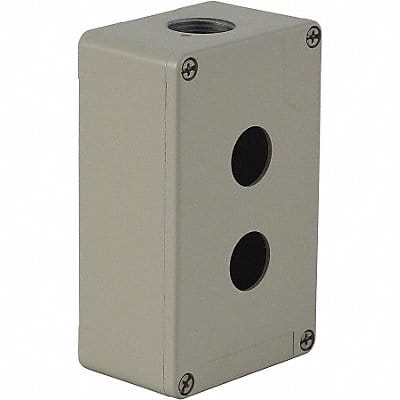 Pushbutton Enclosure 3.03 in 2 Holes