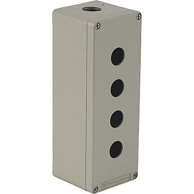 Pushbutton Enclosure 22mm 4 Holes Metal