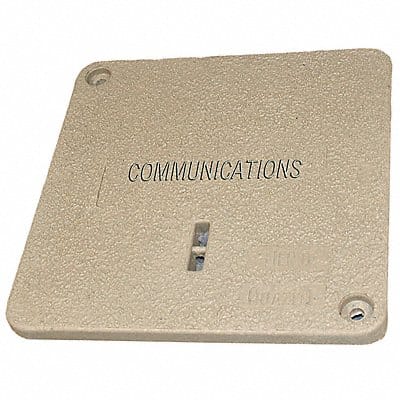 Underground Enclosure Cover 3/4 D Gray