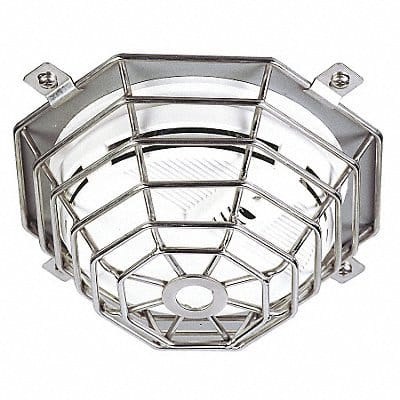 Smoke Detector Guard SS Wire Flush