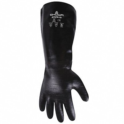 H0560 Chemical Resistant Gloves Black Sz 10 PR