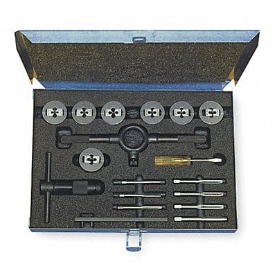 Tap/Die Set 18pc UNC UNF