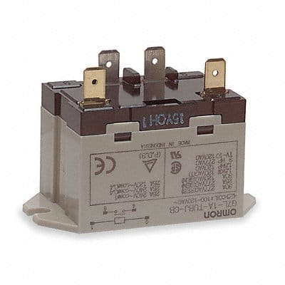 H8129 Enclosed Power Relay 4 Pn 120VAC SPST-NO