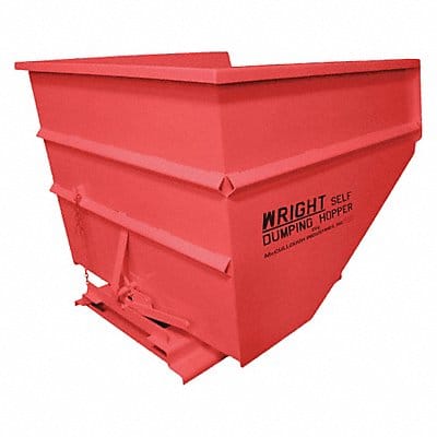 Self Dumping Hopper Medium Duty Red