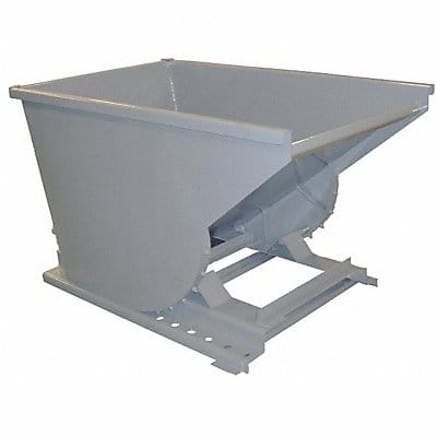 Self Dumping Hopper Medium Duty Gray