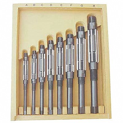 Adj. Hand Reamer Set 8 Pcs