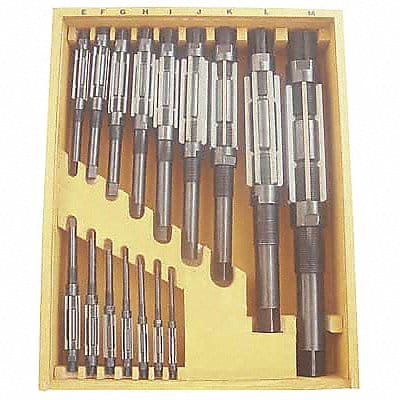 Adj. Hand Reamer Set 16 Pcs