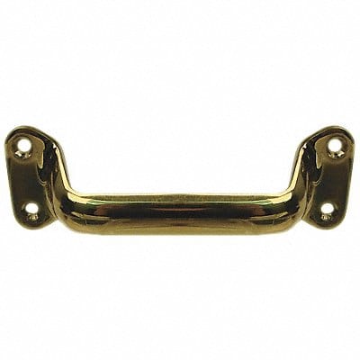 Pull Handle Cast Brass Polished