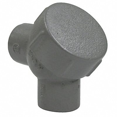 Capped Elbow Iron Trade Size 1/2in