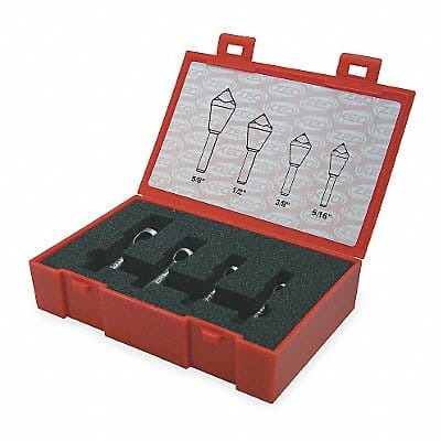 Countersink Set 4 PC 0 FL 82 Deg Cobalt