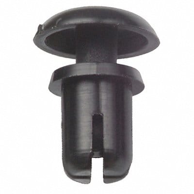 Push-In Rivet Black Dome 2/7 L PK10