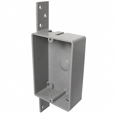 Electrical Box Shallow w/Bracket PVC