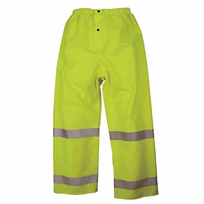 Rain Pants Class E Yellow/Green L