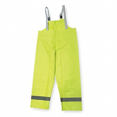 D2327 Rain Bib Overall Class E Yellow/Green M