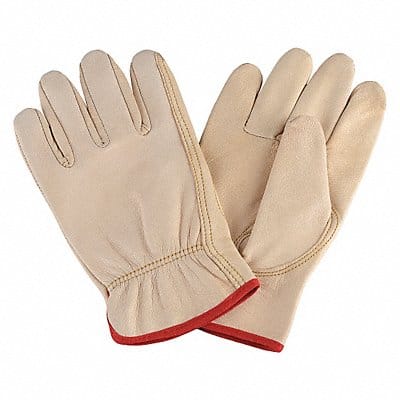 D1646 Leather Gloves Beige S PR