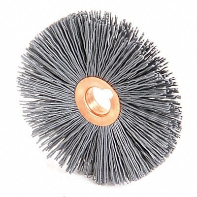 Wire Wheel Brush Arbor 3 in 1/2 in W