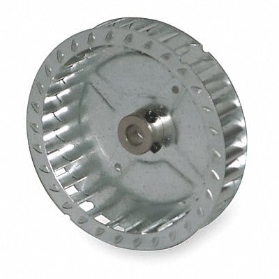 BlowerWheel 7-5/8 Dia 4 W CW Closed End