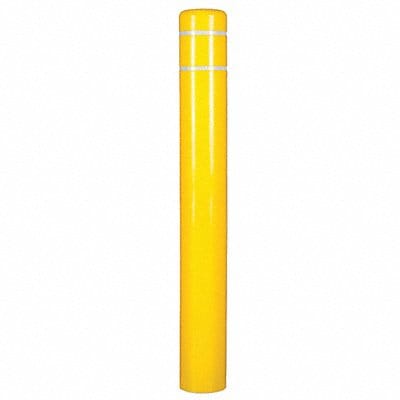 Bollard Cover Yellow 5 in Dia